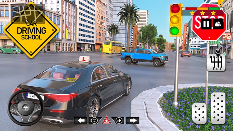 Real Car Driving School Games screenshot-5