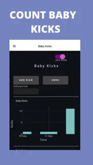 count baby kicks app iphone screenshot 1