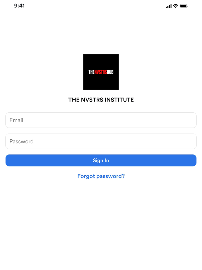 THE NVSTRS INSTITUTE