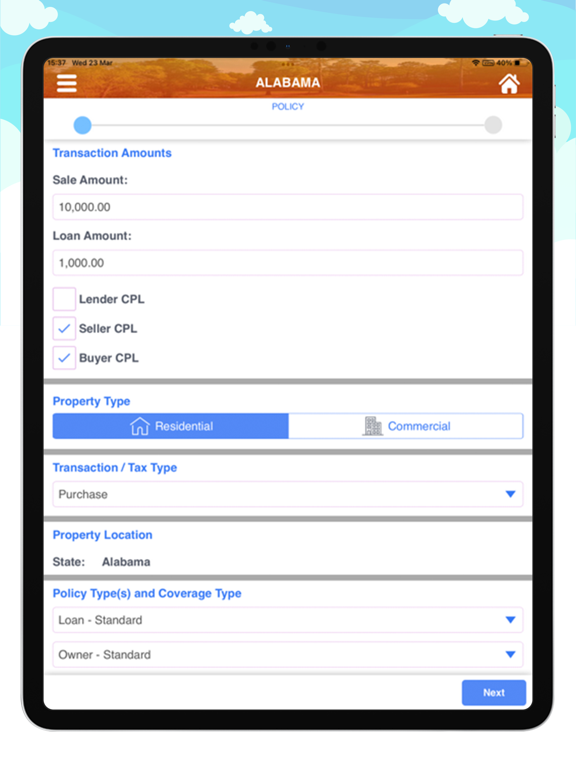 CATICulator iPad screenshot 2 - Business app