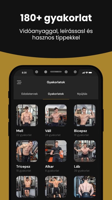 I-Trainer: Személyi Edző App Screenshot