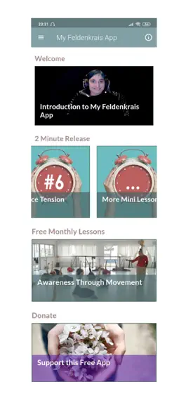 Game screenshot My Feldenkrais App - Somatics mod apk