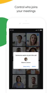 google meet (original) iphone screenshot 2