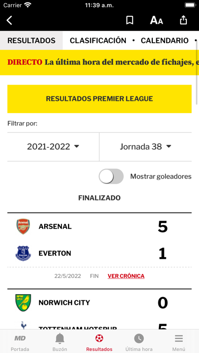 Mundo Deportivo Screenshot