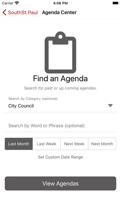 City of South St Paul Screenshot