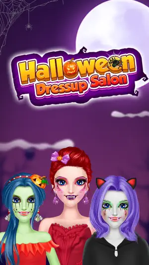 Halloween Makeover Salon Games screenshot 1