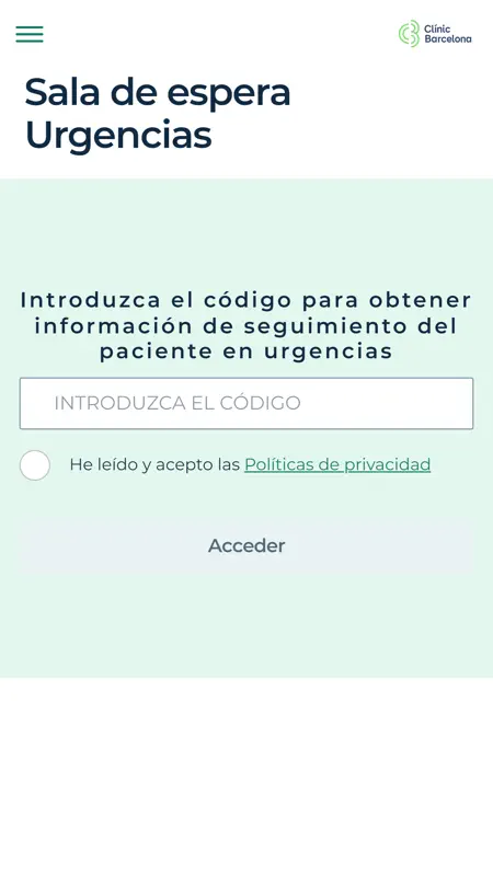 Hospital Clínic Barcelona screenshot 3 of 4