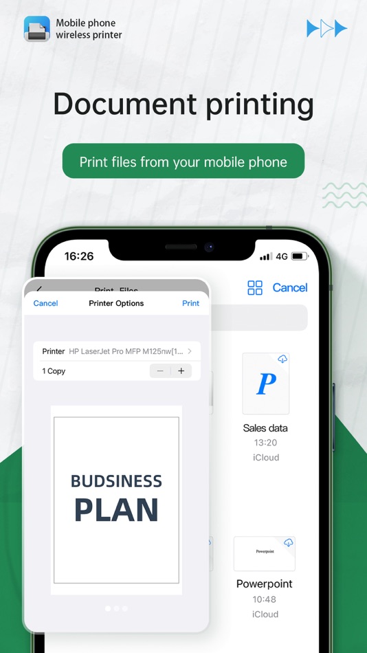 #2. Printer:Air print (iOS) 由: 俊 高