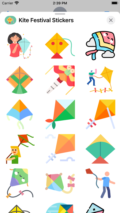 Kite Festival - 2023 Stickers Screenshot