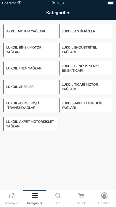 Kaya Petrol Ürünleri Screenshot