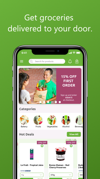 GrocerdelAsia Screenshot 1 - AppWisp.com GrocerdelAsia Screenshot 1 - AppWisp.com