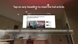 News Ticker screenshot #3 for Vision Pro