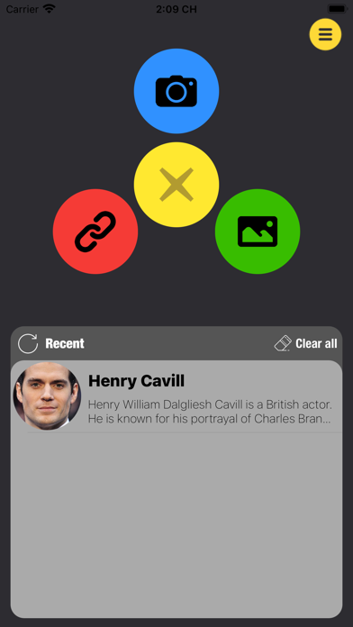 Movie Stars - Search by Face Screenshot