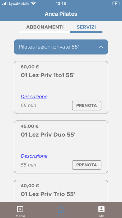 Anca Pilates Screenshot