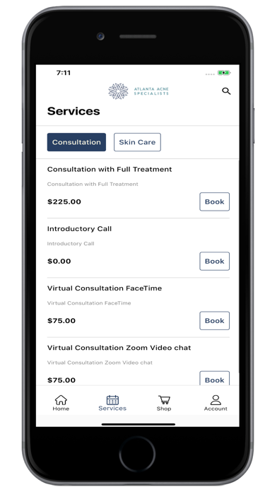 Atlanta Acne Specialists Screenshot