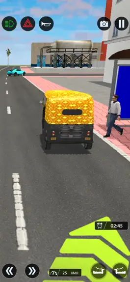 Game screenshot TukTuk Auto Rikshaw city drive apk