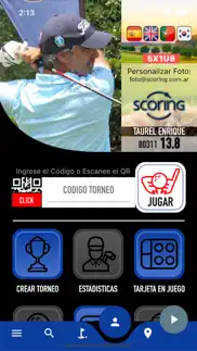 scoring golf guide iphone screenshot 4