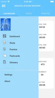 learn skeletal system iphone screenshot 2