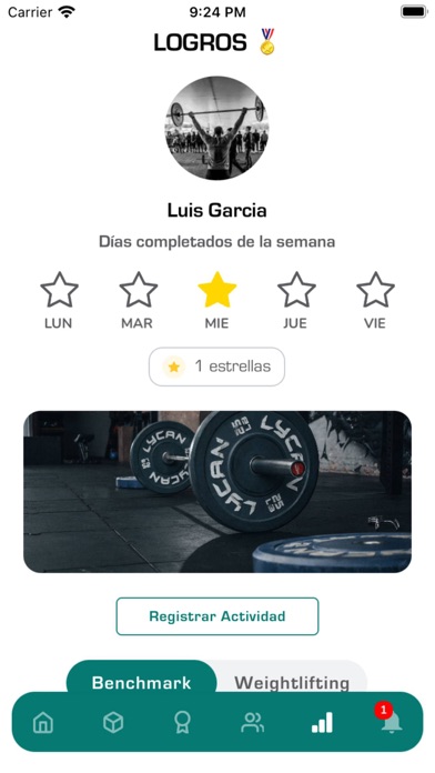 FitnessLab Crosstraining Screenshot