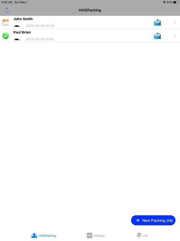 Screenshot #4 pour HHGPacking