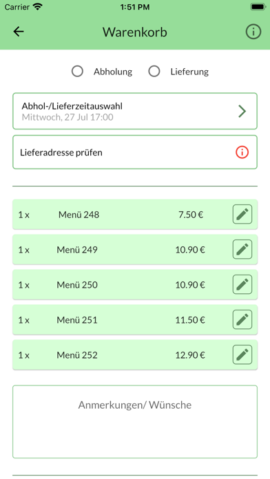 Sushi Niwa Muenchen Screenshot