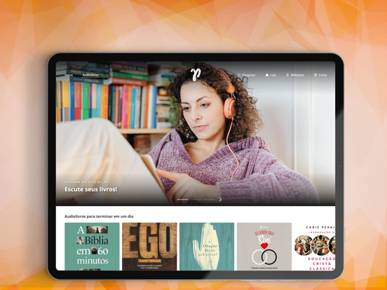 Pilgrim: audiobooks and ebooks iPad screenshot 4 - Book app
