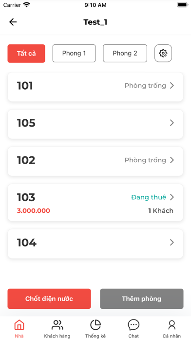 MHome Quản Lý Screenshot