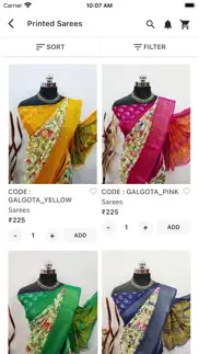 sitanjali - saree shopping app iphone screenshot 2