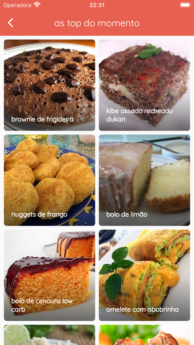 Receitas Low Carb Fáceis Screenshot