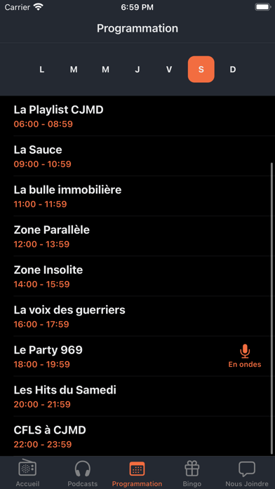 CJMD 96,9 Screenshot