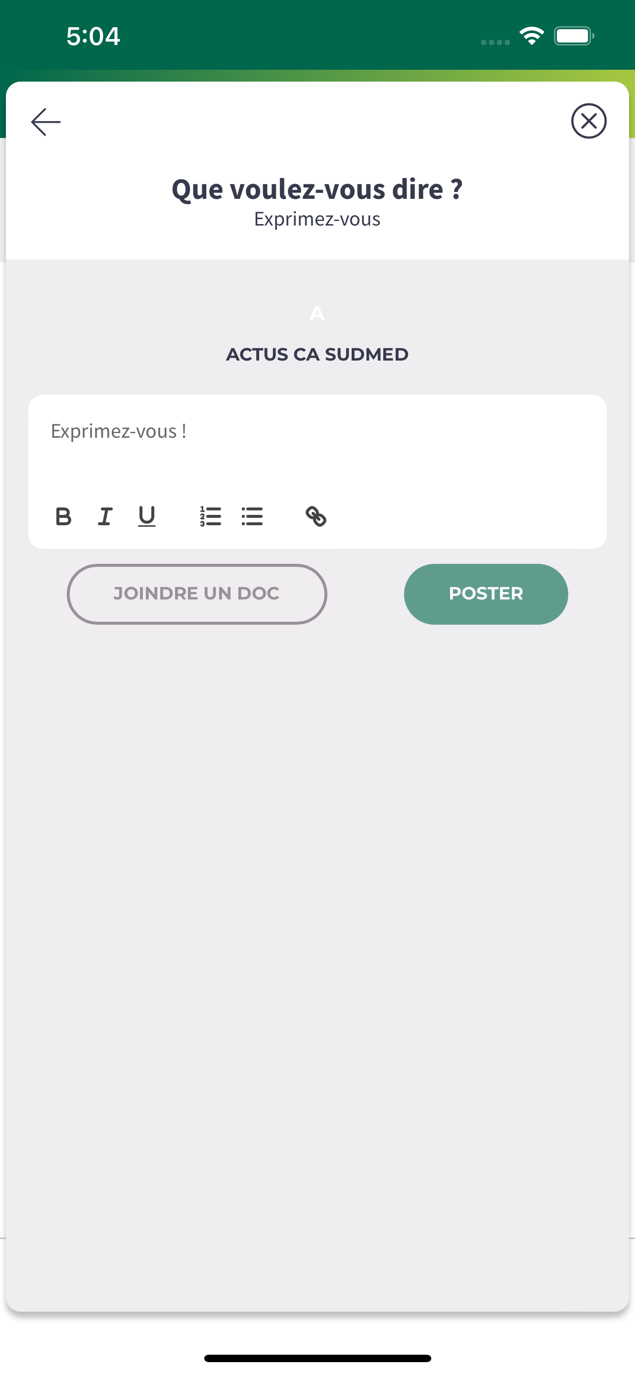 Tous engagés