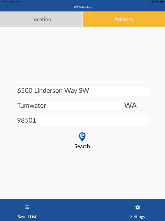 Screenshot #5 pour Wa Sales Tax