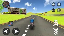 motorcycle riding: bike games iphone screenshot 2