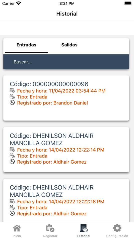 #3. Control de Accesos Mineria (iOS) 作者: Dalton Solis Cabrera