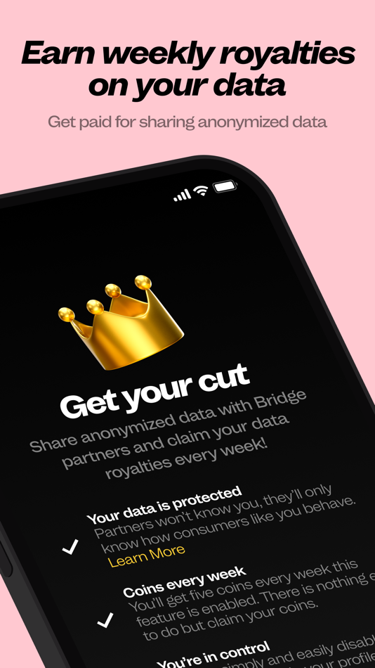 #3. Bridge: Debit Card Rewards (iOS) Por: BridgeMoney