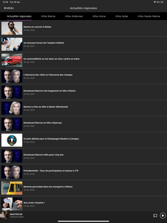 Screenshot #6 pour CHAMPAGNE FM Officiel