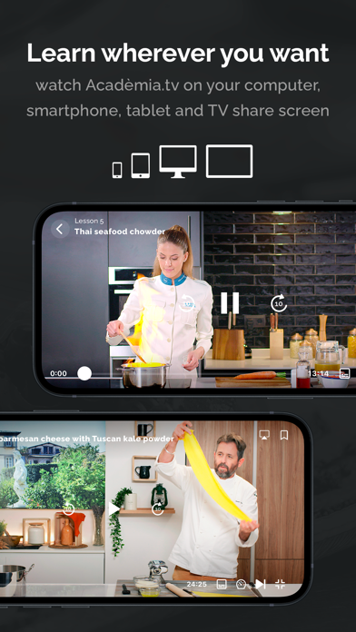 Acadèmia.tv - Cooking Courses Screenshot