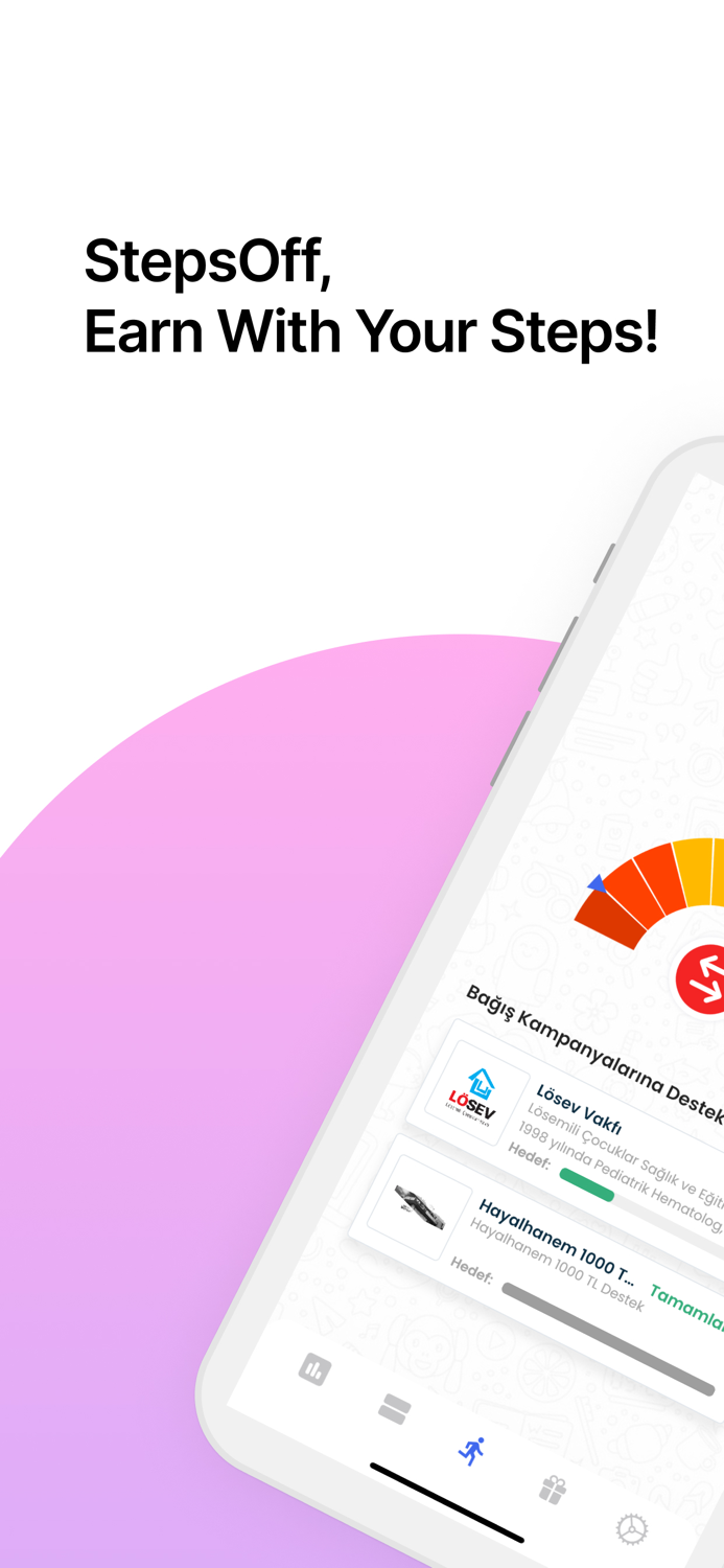 StepsOff - Up to win