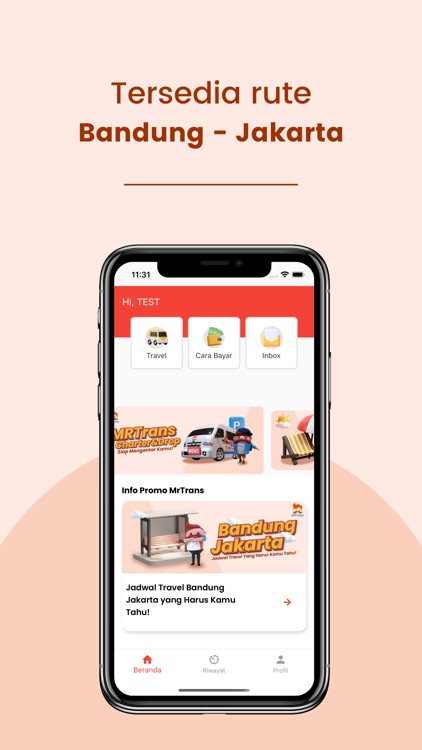 MRTrans Travel Bandung Jakarta