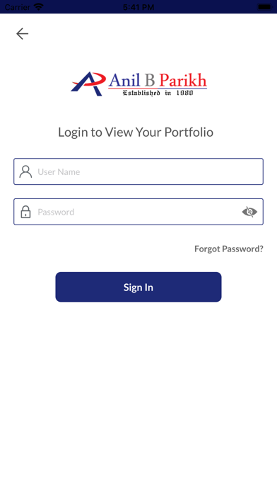 ANIL PARIKH Screenshot