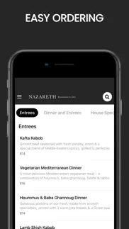 nazareth restaurant iphone screenshot 4