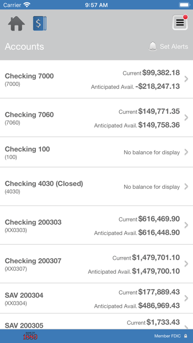 Bank of 1889 Business Screenshot