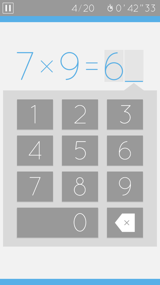 #1. Enjoy Learning Times Tables (iOS) 由: Plus Inc. (Japan)