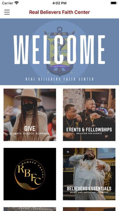 Real Believers Faith Center Screenshot