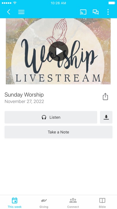 Eastern Hills Church of Christ Screenshot