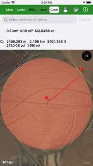 map measurement tool iphone screenshot 2