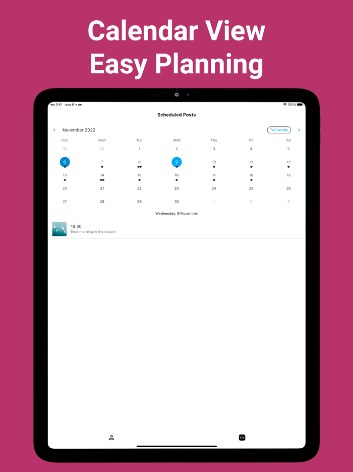 InPlan - Feed Preview Planner