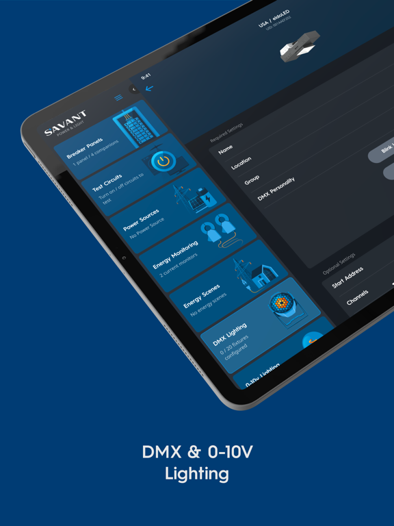 Savant Power & Light iPad screenshot 10 - Lifestyle app