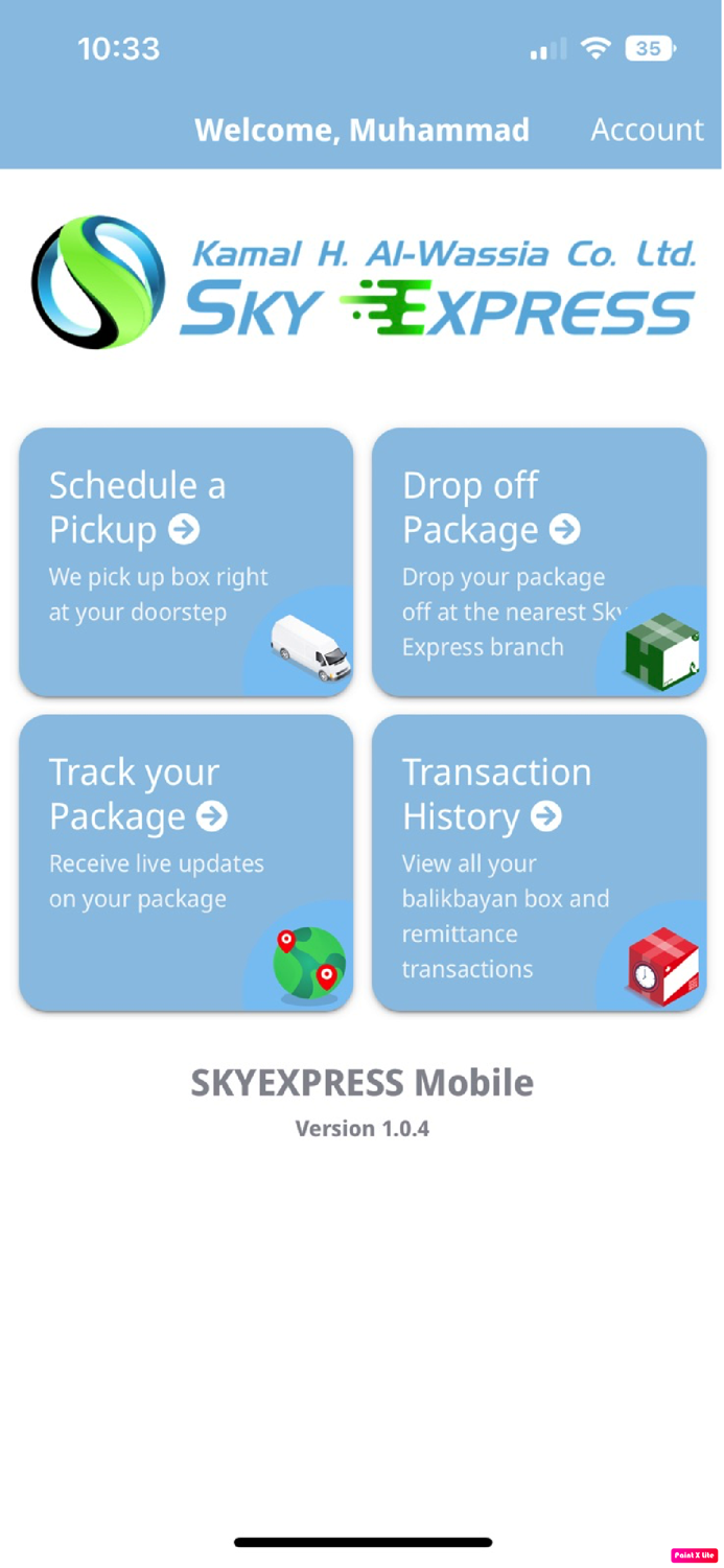 Sky Express Mobile