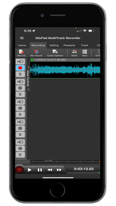 Screenshot #1 pour MixPad Master's Edition 2022